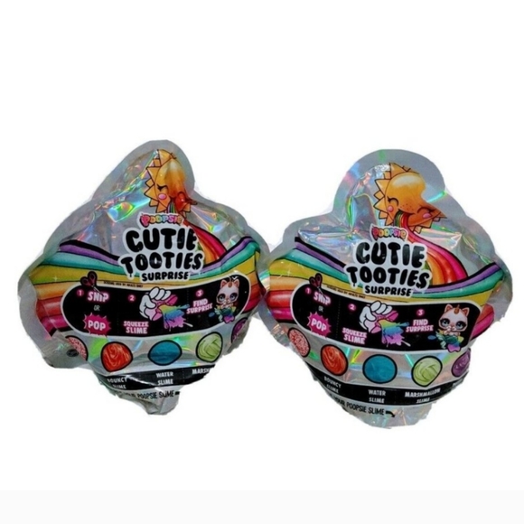 Lot of 2 Poopsie Cutie Tooties Surprise Drop 1 Series 1 - Picture 2 of 2